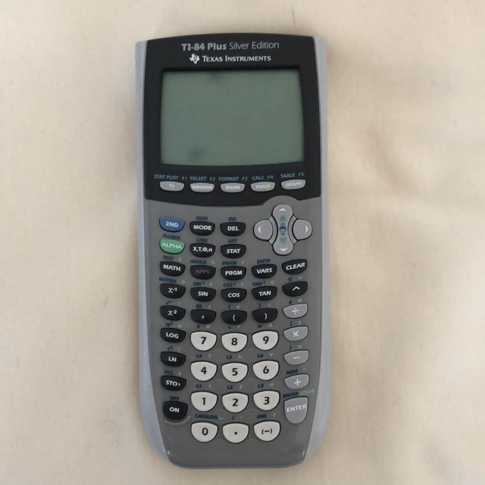 Texas Instruments Grey Graphing Calculator